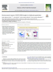 Socioeconomic impact of 2005-2008 drought in Andalusian agriculture