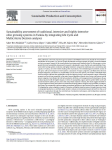 Sustainability assessment of traditional, intensive and highly-intensive olive growing systems in Tunisia by integrating Life Cycle and Multicriteria Decision analyses