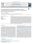 The relationship between tendency of rural population to work in non-agricultural jobs and some socio-economic factors (example of Tokat Kazova great plain conservation area)