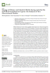 Change of dietary and lifestyle habits during and after the COVID-19 lockdown in Cyprus: an analysis of two observational studies