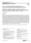 Farmer surveys in Europe suggest that specialized, intensive farms were more likely to perceive negative impacts from COVID-19