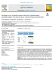 Modeling drivers of farming system trajectories in Mediterranean peri-urban regions: two case studies in Avignon (France) and Pisa (Italy)