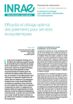 Efficacité et ciblage optimal des paiements pour services écosystémiques