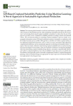 GIS-based cropland suitability prediction using machine learning: a novel approach to sustainable agricultural production