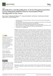 Identification and quantification of actual evapotranspiration using integrated satellite data for sustainable water management in dry areas