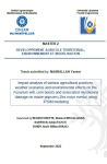 Impact analysis of various agricultural practices, weather scenarios and environmental effects on the Fusarium wilt, corn borers and associated mycotoxins damage on maize popcorn (Zea mays everta) using IPSIM modeling