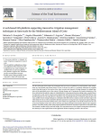 A web-based GIS platform supporting innovative irrigation management techniques at farm-scale for the Mediterranean island of Crete