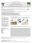 Applications of environmental DNA (eDNA) in agricultural systems: current uses, limitations and future prospects