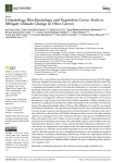 Climatology, bioclimatology and vegetation cover: tools to mitigate climate change in olive groves