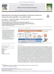 Optimizing the environmental sustainability of alternative post-harvest scenarios for fresh vegetables: a case study in Spain