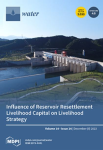 Water, vol. 14, n. 24 - December 2022 - Influence of reservoir resettlement livelihood capital on livelihood strategy