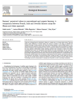 Farmers' perceived values in conventional and organic farming: a comparison between French, Irish and Swedish farmers using the Means-end chain approach