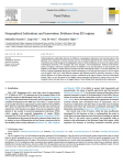 Geographical Indications and Innovation: evidence from EU regions