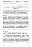 Trajectoires d'évolutions des structures foncières agricoles et leurs impacts sur le fonctionnement des exploitations agricoles dans le bassin versant de Lebna, Cap Bon, Tunisie