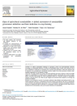 Signs of agricultural sustainability: a global assessment of sustainability governance initiatives and their indicators in crop farming