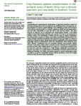 Crop-livestock systems transformation in the semiarid zones of North Africa over a decade: approach and case-study in Southern Tunisia