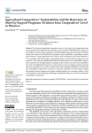 Agricultural cooperatives’ sustainability and the relevance of start-up support programs: evidence from cooperatives’ level in Morocco