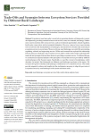 Trade-offs and synergies between ecosystem services provided by different rural landscape