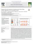 Prospective life cycle assessment of viticulture under climate change scenarios, application on two case studies in France