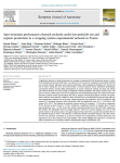 Agro-economic performance of peach orchards under low pesticide use and organic production in a cropping system experimental network in France