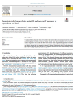 Impact of global value chains on tariffs and non-tariff measures in agriculture and food