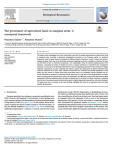 The governance of agricultural lands in marginal areas: a conceptual framework