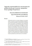 Approche expérientielle de la consommation de produits locaux par le touriste : proposition d'une typologie d'expériences