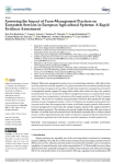 Assessing the impact of farm-management practices on ecosystem services in European agricultural systems: a rapid evidence assessment