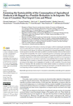 Assessing the sustainability of the consumption of agricultural products with regard to a possible reduction in its imports: the case of countries that import corn and wheat