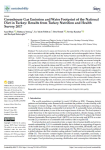 Gas emission and water footprint of the national diet in Turkey: results from turkey nutrition and health survey 2017