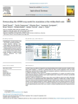 Downscaling the APSIM crop model for simulation at the within-field scale