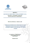 Analyse des évolutions des communautés de macro-invertébrés du sol en lien avec les changements techniques réalisés sur des parcelles d'un réseau d'essais