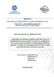 Application de l'analyse spatiale multicritère pour la priorisation des sous-bassins versants de la Mayenne en vue de la mise en oeuvre d’Aménagement Foncier Agricole, Forestier et Environnemental (AFAFE) visant à la protection des ressources en eau