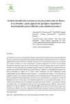 Gestion durable des ressources en eau souterraine au Maroc et en Tunisie : quels apports de quelques expériences fonctionnelles pour réfléchir à des solutions locales ?