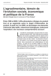 L'agroalimentaire, témoin de l'évolution sociale, économique et politique de la France