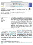 Assessment of determinants of high nature value (HNV) farmland at plot scale in Western Pyrenees