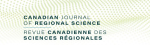 Revue Canadienne des Sciences Régionales