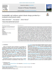 Sustainability and resilience against climate change provided by a territorial crop-livestock system