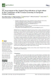 An assessment of the spatial diversification of agriculture in the conditions of the circular economy in European Union Countries