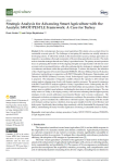 Strategic analysis for advancing smart agriculture with the analytic SWOT/PESTLE framework: a case for Turkey