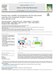 Pesticide water variability and prioritization: the first steps towards improving water management strategies in irrigation hydro-agriculture areas