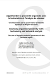 Appréhender la proximité organisée avec la textométrie et l'analyse de réseaux. Une illustration par la gouvernance territoriale logistique en Région Occitanie