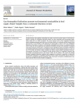 Can Geographical Indications promote environmental sustainability in food supply chains? Insights from a systematic literature review