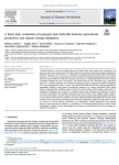 A fuzzy logic evaluation of synergies and trade-offs between agricultural production and climate change mitigation