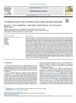 A systematic review of the evolution of food system resilience assessment