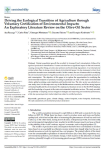 Driving the ecological transition of agriculture through voluntary certification of environmental impacts: an exploratory literature review on the olive-oil sector