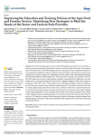 Improving the education and training policies of the agri-food and forestry sectors: identifying new strategies to meet the needs of the sector and farm-to-fork priorities