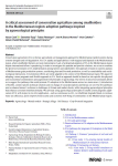 A critical assessment of conservation agriculture among smallholders in the Mediterranean region: adoption pathways inspired by agroecological principles