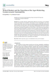 Nested markets and the transition of the agro-marketing system towards sustainability