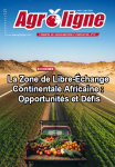 Agroligne, n. 121 - Avril-Juin 2024 - La zone de libre-échange continentale Africaine : opportunités et défis